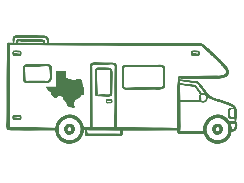 An RV that needs to be insured in Texas.