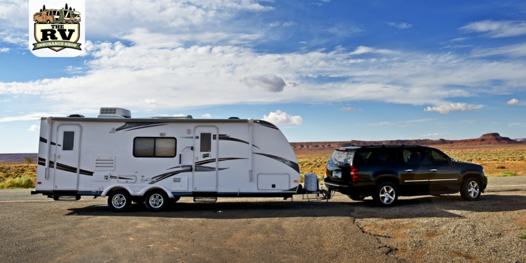 a pull behind camper in need of insurance